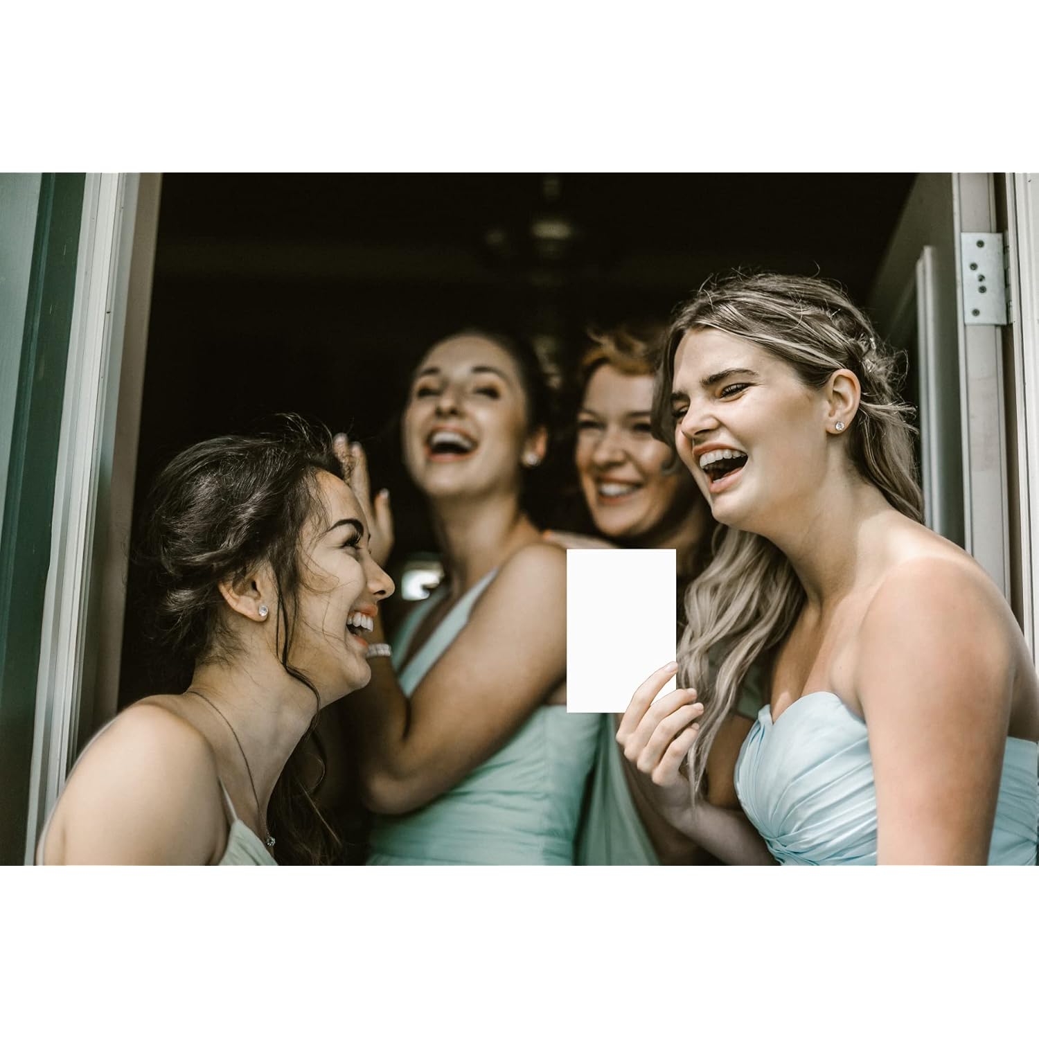 Eucalyptus Who Knows The Couple Best, Wedding, Bridal Shower, Bachelorette Or Engagement Party Game, Couples Guessing Play Pack Of 50 Cards 5”X7” Made In Usa