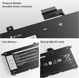 52Wh DXGH8 76V Laptop Battery Replacement for Dell XPS 13 Inspiron Latitude Vostro