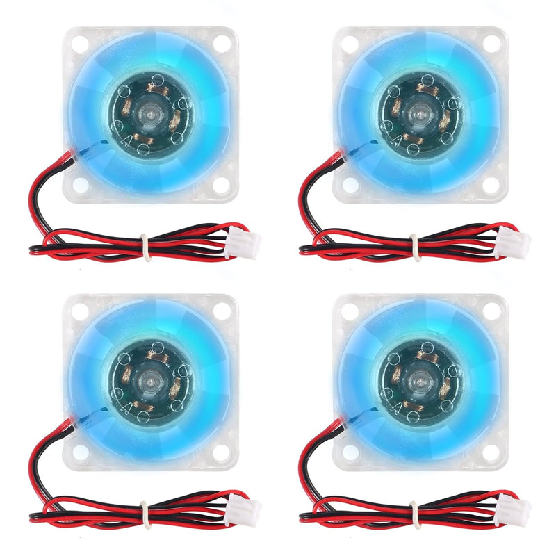 4Pcs 3010 Fan 30Mm 30X30X10Mm Rgb Fan Color Led Dc 24V 3010 Dc Cooler Hydrauli