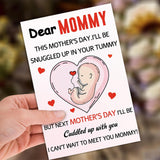 First Mothers Day Gifts For New Mom, Happy 1St Mothers Day Gifts Card From Baby, Pregnancy Gift Card For Expecting Mom First Time Moms Mother, To Be Mommy