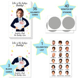 40 Cute Baby Shower Games - Scratch Off Lottery Ticket Raffle Cards - Decorations- Who Is The Baby'S Daddy - 40 Cards