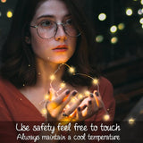 24 Pack Battery Operated Fairy Lights 7FT 20 LED Warm White Waterproof Mini String Lights for Mason Jars Wedding Party DIY Decor