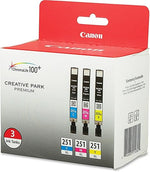 Canon CLI-251XL 3-Color Pack for MG6320, iP7220, MX922, iP8720