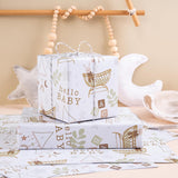 Baby Shower Wrapping Paper Sheet - 6 Sheets Hello Baby Design Folded Flat For Birthday, Party - 19.7 Inch X 27.5 Inch Per Sheet