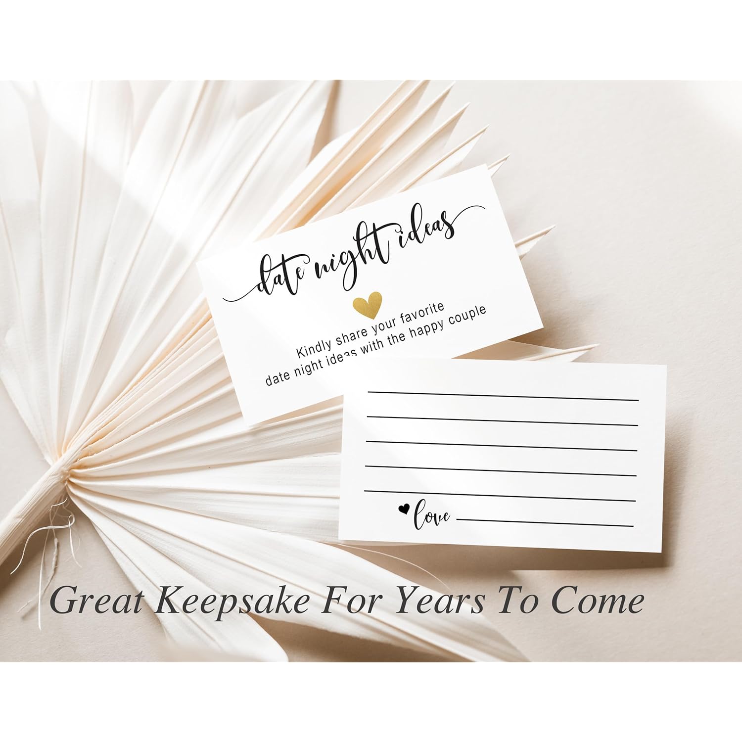 Bridal Shower Games, Date Night Game Sign And Cards, Wedding Party Activities