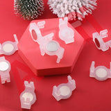 Strong Magnetic Christmas Light Clips,For Outdoor Living, Box Of 100Pcs