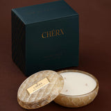Soy Wax Bowl Candles, Fall Scents, 20-25 Hrs Burn Time, (Bowl, Red Sequoia)