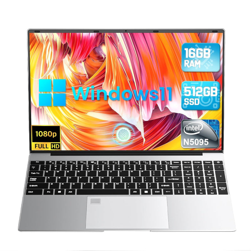 2023 Latest 15.6'' Laptop With 2.0Ghz Intel Processor(Up To 2.9Ghz), 16Gb Ddr4