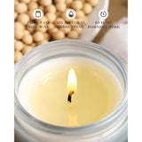 Scented Candles Set - 6 Pack Men Candles For Home Scented, 42 Oz Soy Wax, 300 Hour Long Lasting Candle, Soy Candle Gifts Set For Men, Birthday, Valentine, Christmas, Anniversary Present