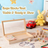 111 Pcs Baby Shower Games Funny Activities - Funniest Bridal Shower Game Ever, Ice Breakers For Boy Or Girl, Creative Baby Shower Block Art Challenge
