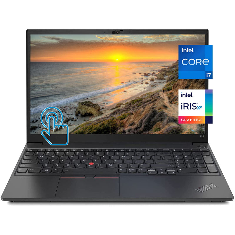 Lenovo ThinkPad E15 Business Laptop, 15.6" FHD IPS Touch Display, Intel Core i