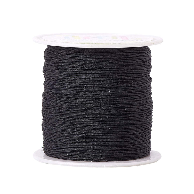 Pandahall 150 Yards Nylon Beading Cord 0.5Mm Braided Nylon Thread String Chine