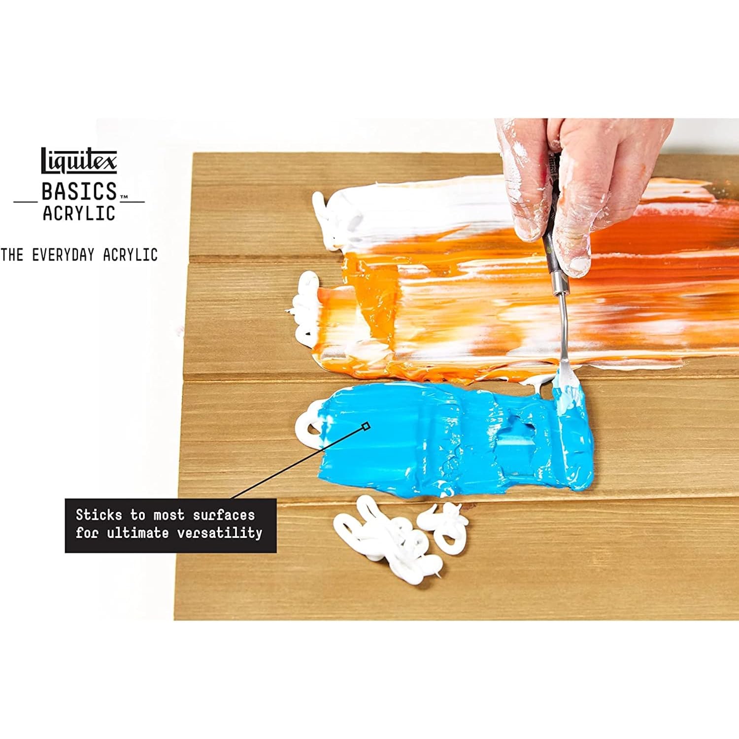 Liquitex BASICS Acrylic Paint Set, 72 x 22ml (0.74-oz) Tube Paint Set