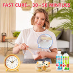 Taba Squishy Kit, Fast Cure Liquid Silicone Squishy Maker For Cat Paw Casting, Silicone Squishy Diy Stress Relief Toys & Gifts For Adults/Kids