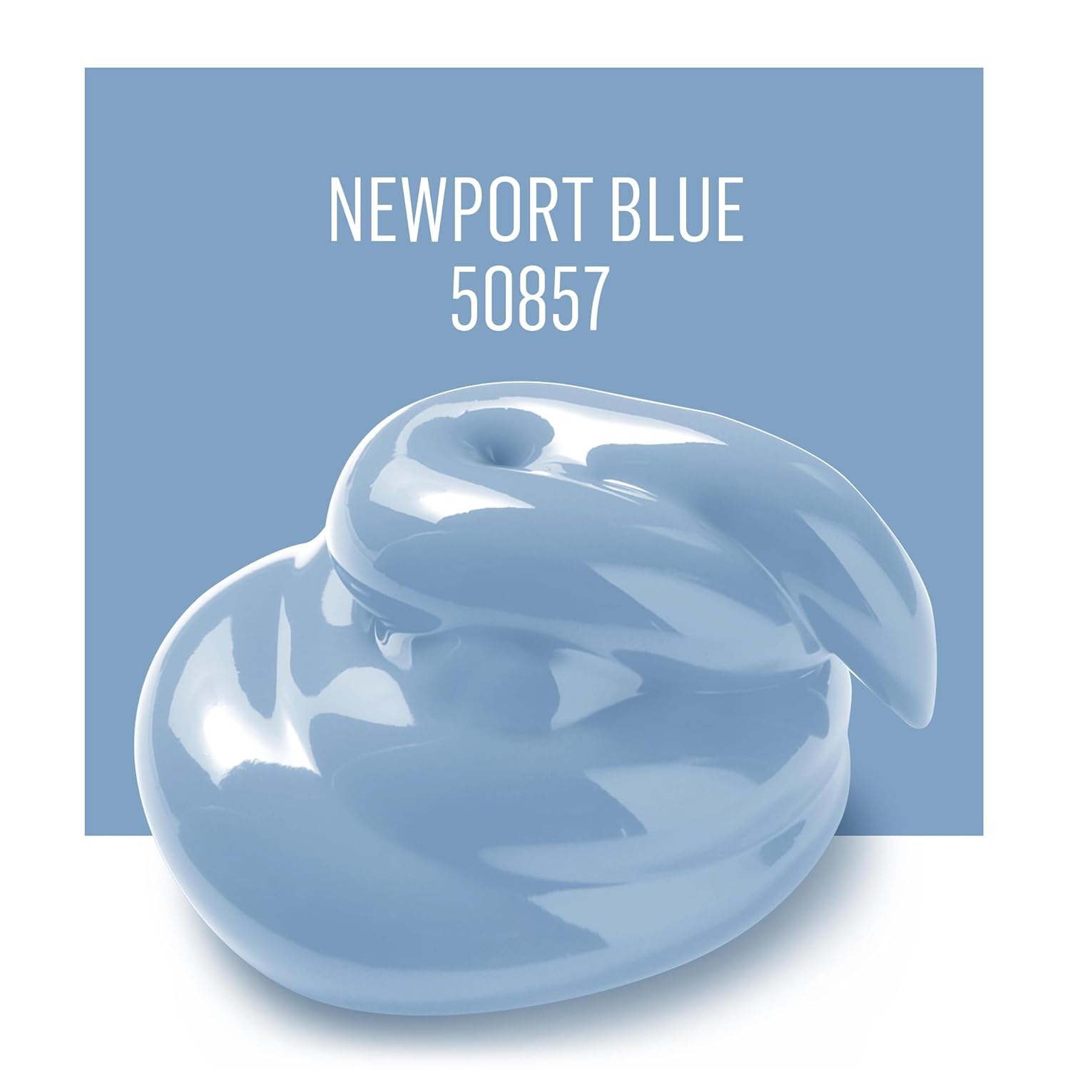 FolkArt Acrylic Craft Paint, Newport Blue 2 fl oz Premium Matte Finish Paint, Perfect For Easy To Apply DIY Arts And Crafts, 50857