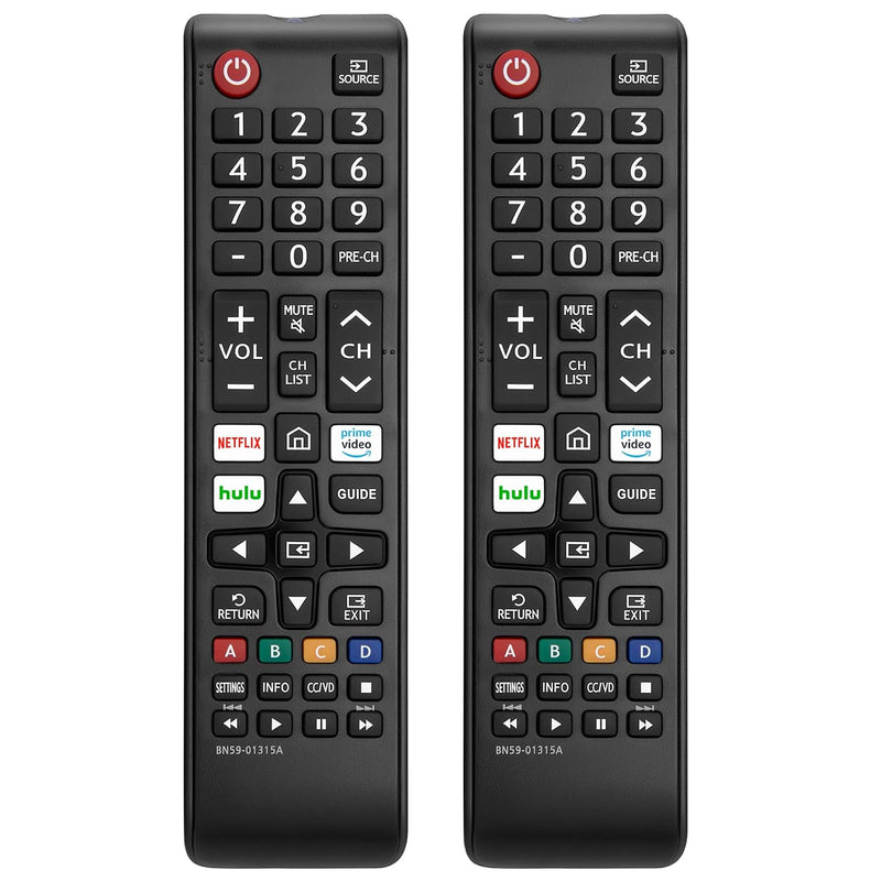 Pack Of 2 New Universal Remote For All Samsung Tv Remote, Replacement Compatib