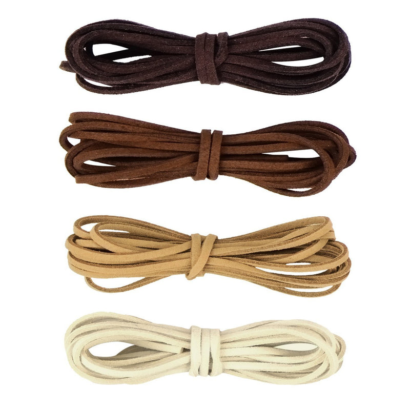 Leather Cord Suede String For Bracelet Necklace Beading Jewelry Diy Handmade C