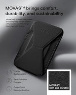 Magnetic Wallet Stand with Angle Adjustment for iPhone 15/14/13/12 - Jet Black