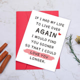 National Girlfriends Day Gifts, Couple Gift Ideas, Husband Birthday Card, Meaningful Card For Boyfriend, Romantic Gifts For Him, Anniversary Wedding Stuffers To Husband Wife