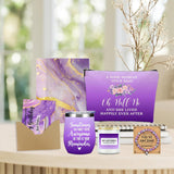 Birthday Gifts For Women Friendship, Funny Best Friend Birthday Gifts For Women Girls Friends Sister Mom Coworker Boss Christmas Wine Tumbler Coffee Mug Makeup Bag Bracelets Scented Candle