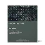 Skog 'Forest' Scented Candle With 2 Wicks, Special Edition, Scent Notes: Pine Needles And Fir Cones, Birch Sap And Lily Of The Valley, Vegan Formula, 12.3 Oz.