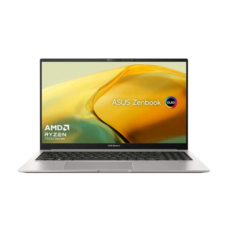 ASUS Zenbook 15 OLED Laptop, 15.6” OLED 2.8K Display, AMD Ryzen 7 7735U CPU,