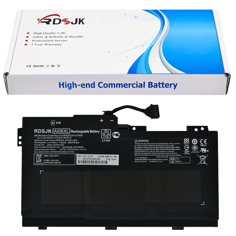 Ai06Xl Laptop Battery For Hp Zbook 17 G3 Xeon E3-1535M 17.3" Mobile Workstatio