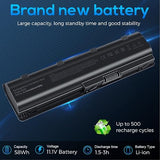 HP MU06 MU09 Laptop Battery 593553 001 593554 001 Replacement Battery