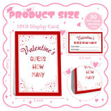 Valentine'S Day Party Game,Galentines Day Games For Women,Fun Valentine Trivia Game,Players Valentine'S Party Games For Adults Family Office Large Groups,Party Games & Activities 50 Cards And Sign