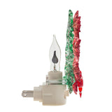 Holiday Wreath Night Light - Includes Rotational Socket With On/Off Switch