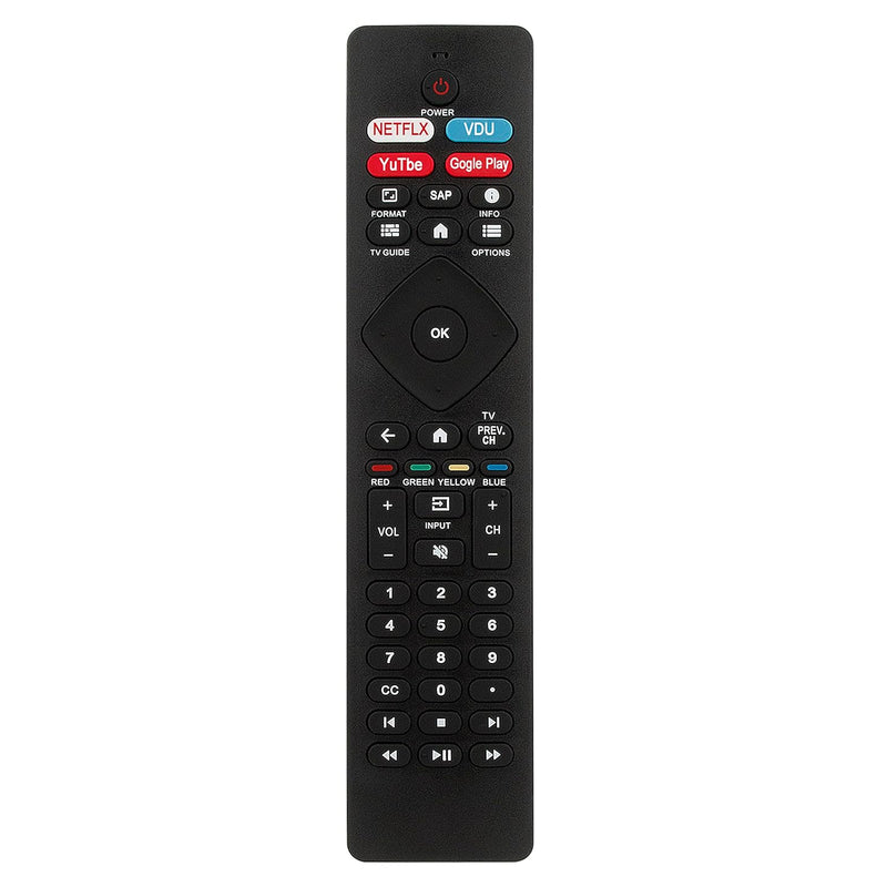 Replace Remote Control Fit For Philips 4K Ultra Led Smart Android Tv 75Pfl5604