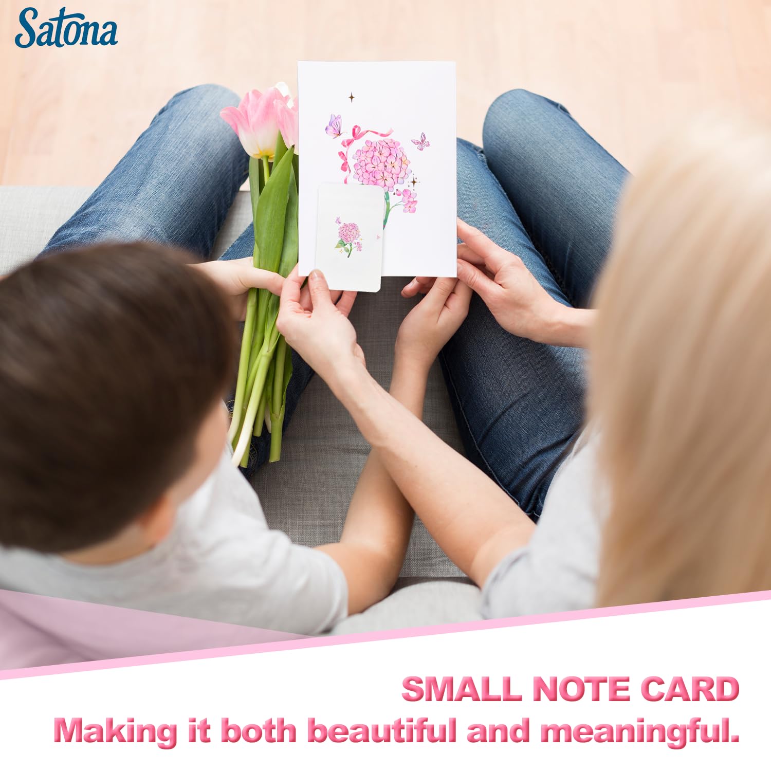 3D Pop-Up Butterfly Greeting Card – Elegant Floral And Butterfly Design With Gold Foil Details, Perfect For Birthdays, Anniversaries, Thank You Notes, All Occasions – Includes Envelope And Message Space (Pink Monarch)
