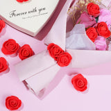 200Pcs Mini Artificial Rose Artificial Fake Rose Head Foam Artificial Rose For Diy Crafts Wedding Party Valentine'S Day Festival Home Decoration (Red, 200)
