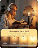 Dimmable E12 Candelabra LED Bulbs 2700K Warm White CA11 Flame Tip Chandelier Light Bulbs 12 Pack