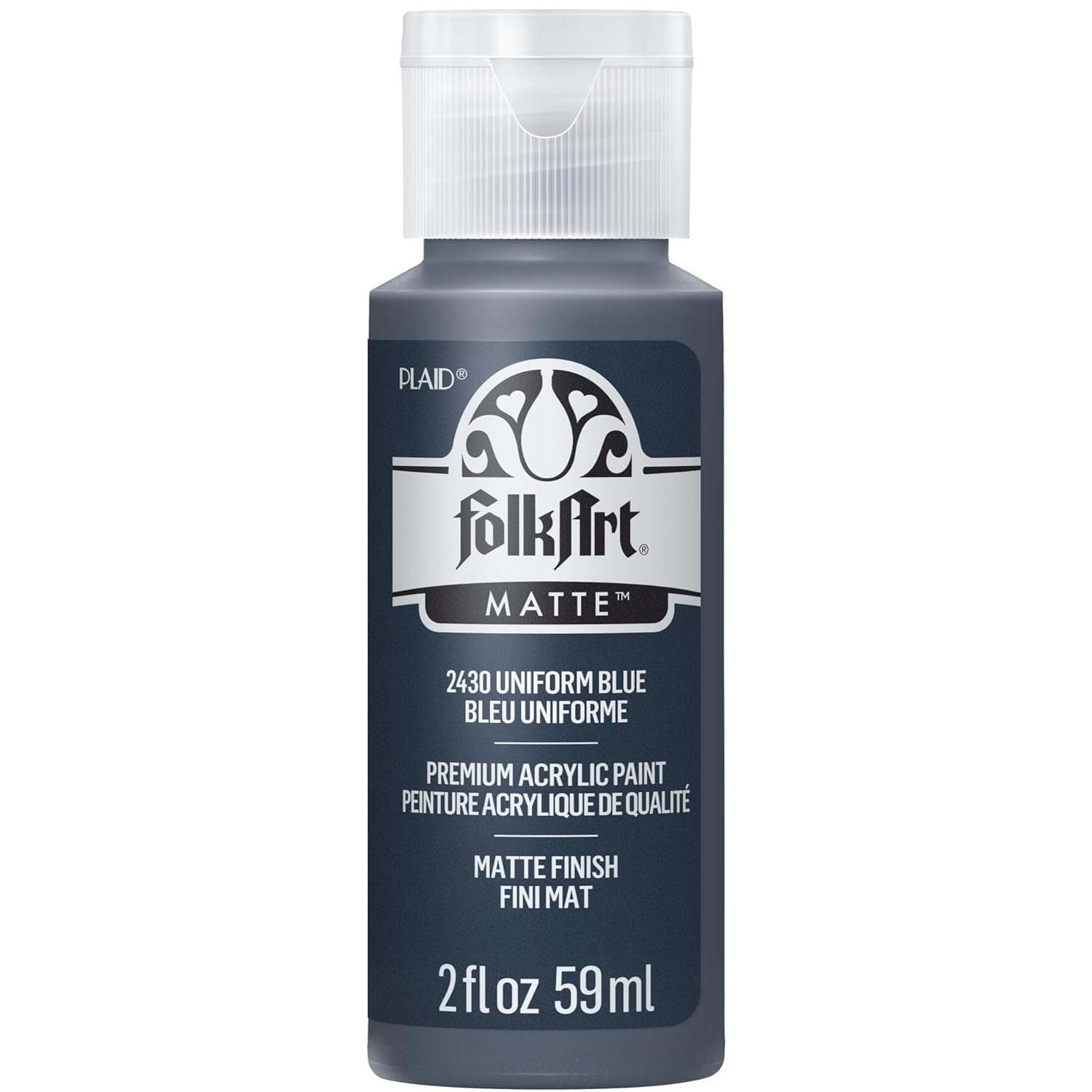 FolkArt Paint, Uniform Blue 2 Fl Oz