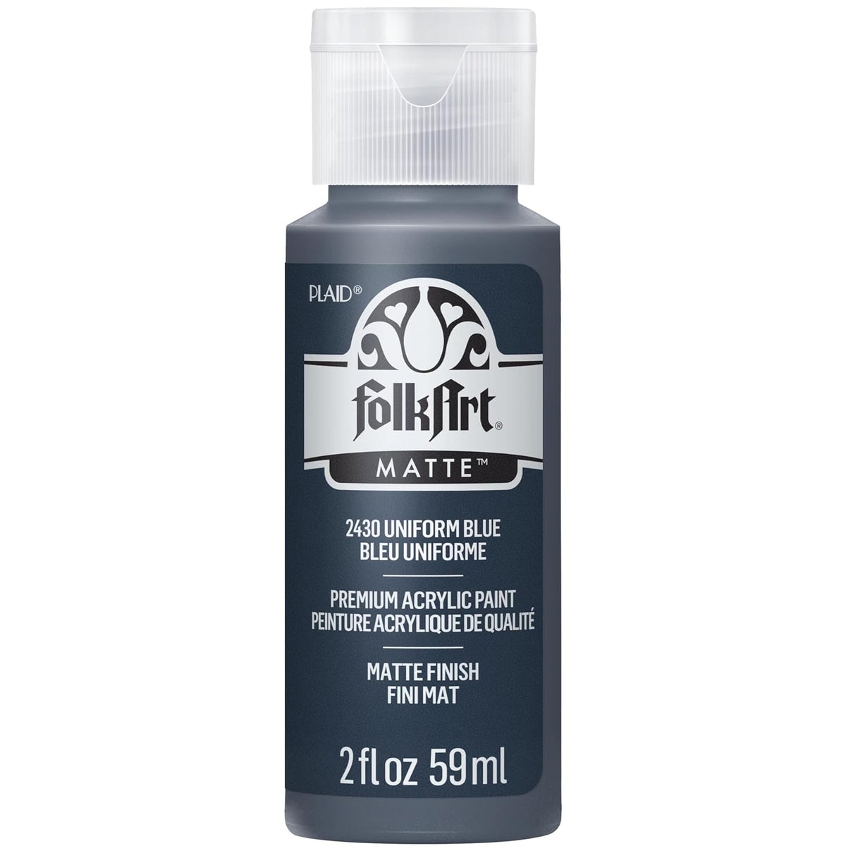 FolkArt Paint, Uniform Blue 2 Fl Oz