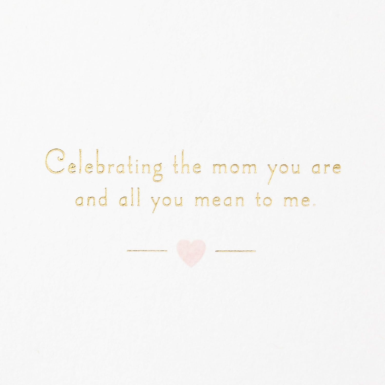 Hallmark Signature Mother's Day Card (Celebrating Mom)