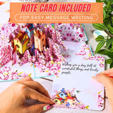 - Pop Up Birthday Day Card, 6X8 Inches Birdhouse Flower Birthday Card For Mom, Wife, Daughter, Grandma, Thank You Gift For Women With Envelope