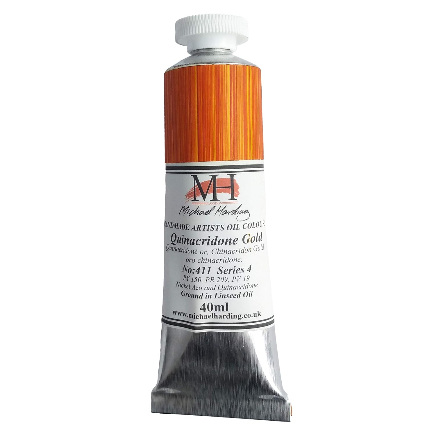 Artist Oil Colours, Quinacridone Gold, 40Ml Tube, 41140