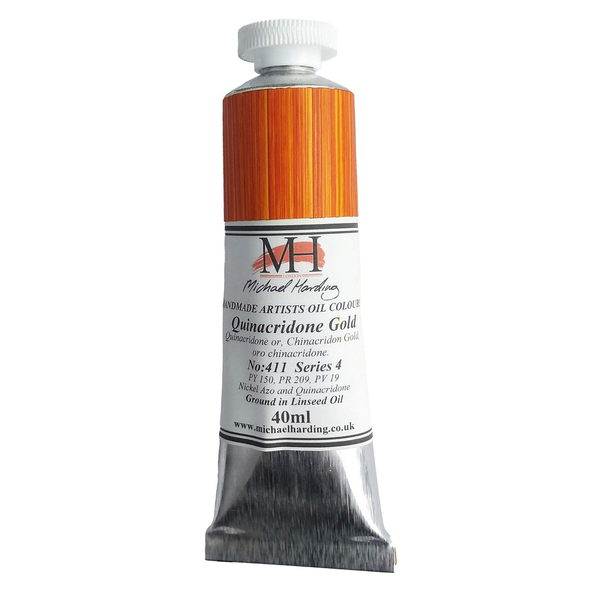 Artist Oil Colours, Quinacridone Gold, 40Ml Tube, 41140