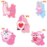 Valentines Boxes For Kids Valentine Box Cards Classroom Mailbox Boys Girls Gifts Exchange & Greeting Valentines Cards For Kids Classroom (1 Mailbox, 32 Valentine Cards, 1 Teacher Card? (Style 2)