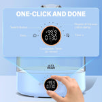 Let’S Resin Upgraded Resin Bubble Remover, Eliminate 99% Bubble In 5-9 Minutes, 99Kpa With Digital Display?Bigger Capacity, Auto Vent, Timer For Epoxy Resin Casting, Resin Art Crafts, Jewelry Making