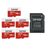 E-Series 128GB Micro SD Card 5-Pack, UHS-I, 100MB/s, C10, U3, V30, A1, 4K