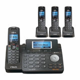Ds6151-11 Dect 6.0 2-Line Expandable Cordless Phone + (3) Ds6101-11 Accessory Handset, Black