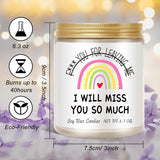 Goodbye Gifts: Lavender Scented Candle For Coworker Farewell Or Retirement