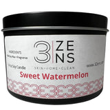 Sweet Watermelon Candle For Women & Men — Scented Soy Candle W/80+ Hour Burn Time — Fragrant Relaxing Candles For Holiday Gifts & Cozy Nights — Soy Wax Candle For Home Scented, 14 Oz