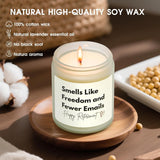 Retirement Gift For Woman Men, Happy Retirement Gifts For Women 2025, Handmade Lavender Scented Soy Wax Candle, Funny Retired Gifts For Coworkers, Nurses, Teachers, Friends