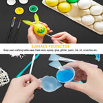 Black Extra Large Silicone Mat, 23.6 X 15.7 Inches Silicone Craft Sheet, Resin Casting Molds Mat, Countertop Protector, Placemat Table Saver Pad, Reusable Nonstick Nonskid