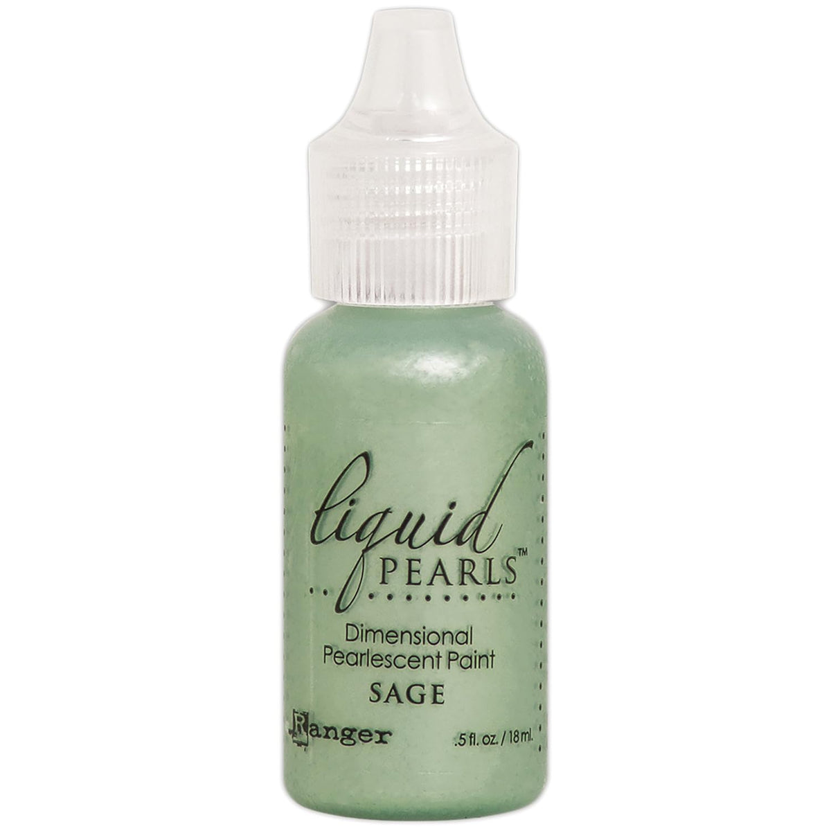 Ranger LPL59684 Sage Liquid Pearls Dimensional Pearlescent Paint .5oz