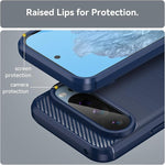 Pixel 9/9 Pro Case, Flexible TPU, Military Grade Drop Protection, Slim Fit, Blue